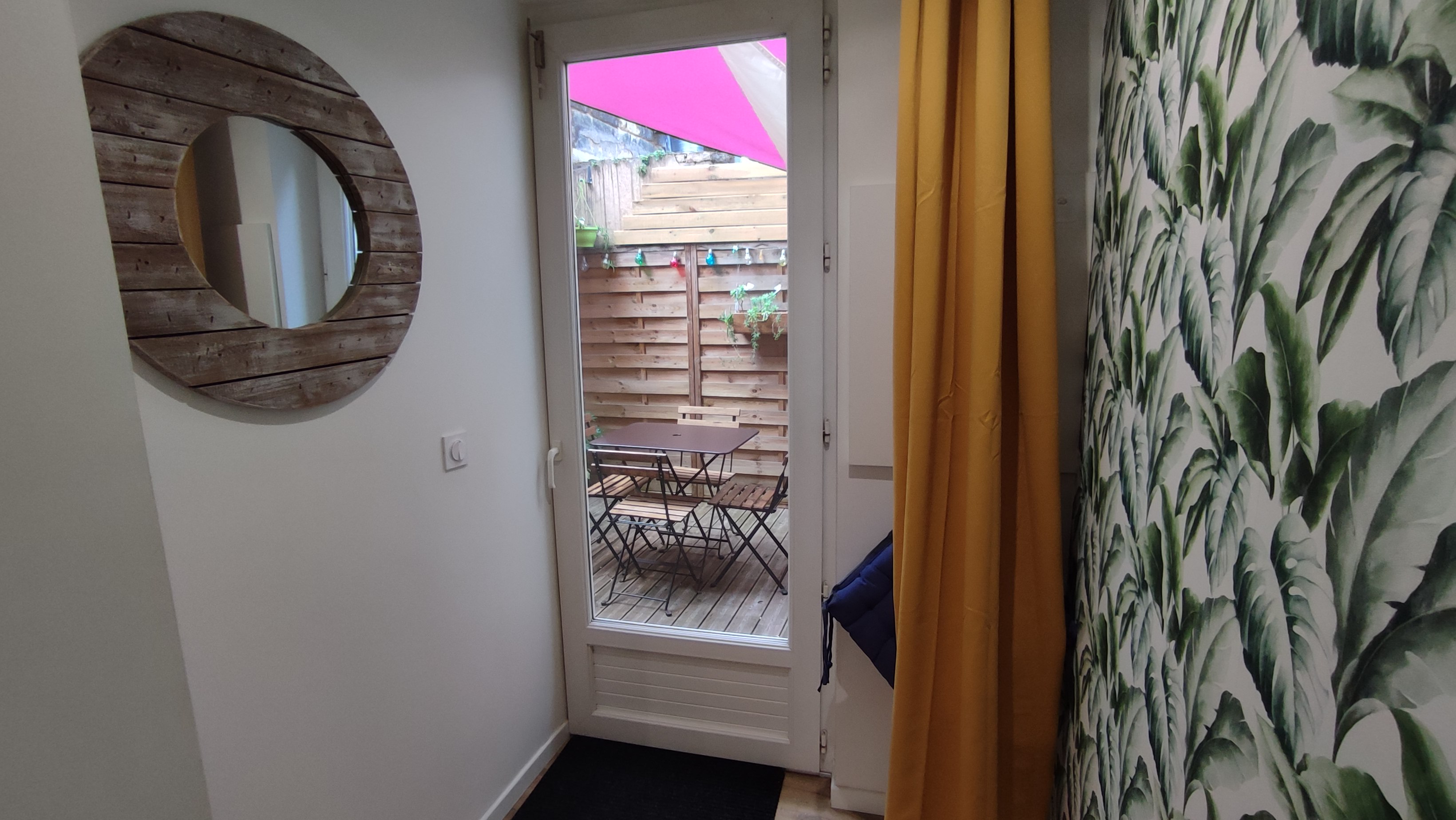 Véranda extérieure